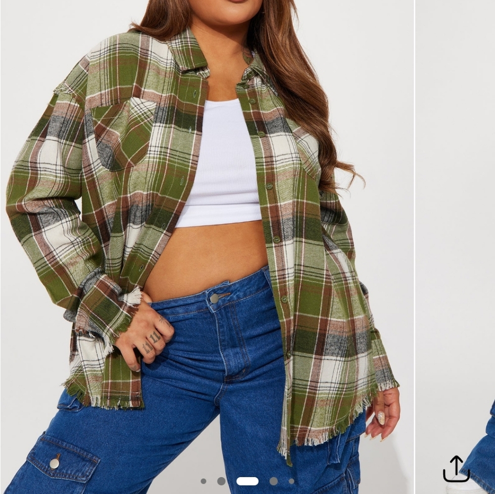 FN Forest Loving Plaid Shirt